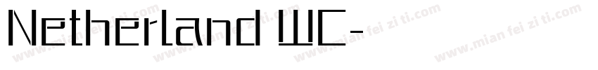 Netherland WC字体转换